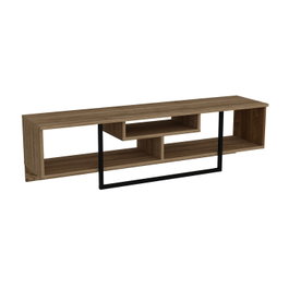 Hanah Home Asal (150) Soporte de TV Nogal y Negro